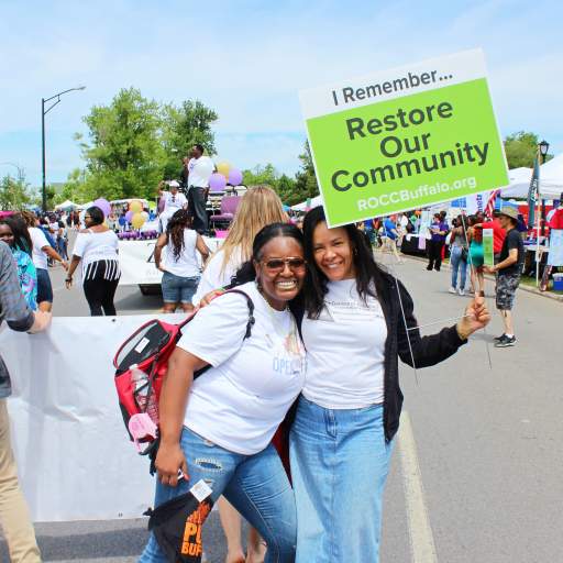 15. Open Buffalo's Franchelle Hart and Sydney Brown of Restore Our Community Coalition/Black Chamber of Commerce of WNY.
