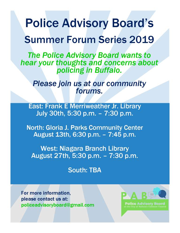 Police Advisory Board: West Forum