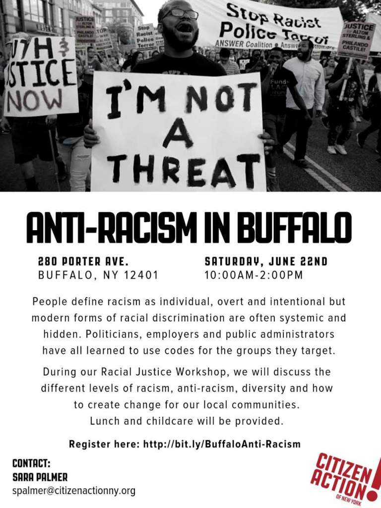 Anti-Racism in Buffalo Workshop