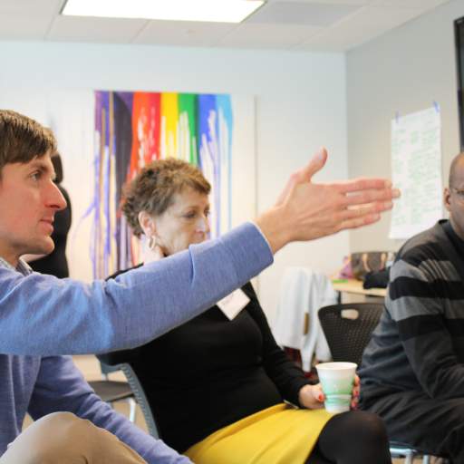 Participants in the Open Buffalo/Dismantling Racism Works workshop, held Jan. 29-30.