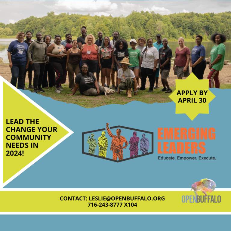 NOW OPEN! Applications for Open Buffalo’s Emerging Leaders Class of 2024