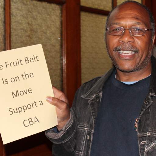 Harvil Hill, President of the Mulberry St. & Friends Block Club.