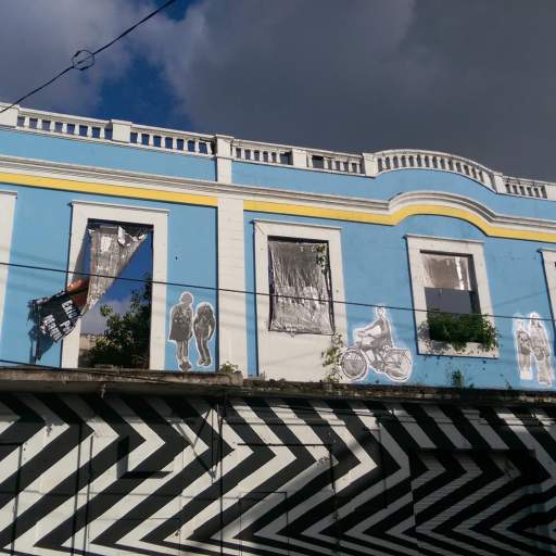 Street art in the Santurce neighborhood of San Juan.