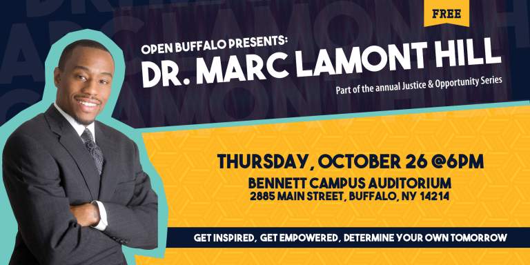 Media Advisory: National Scholar Dr. Marc Lamont Hill to Engage Hundreds in Buffalo this Thursday