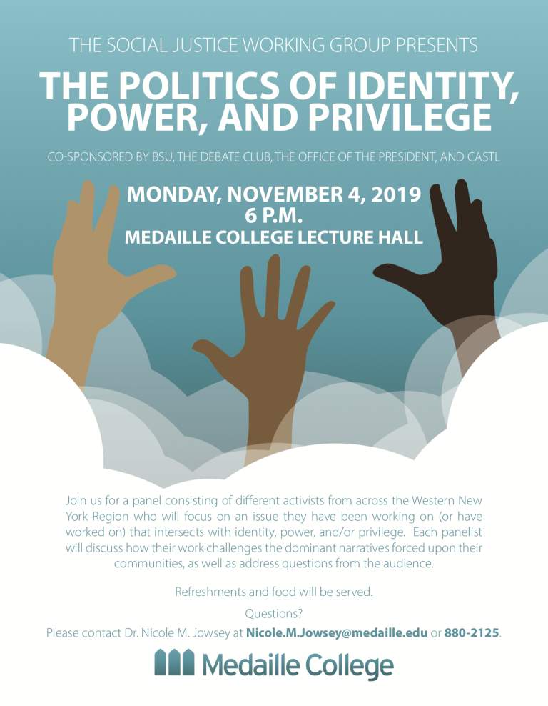 Medaille College presents: The Power of Identity, Power, And Privilege