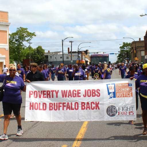 10. Team 1199 SEIU and the Coalition for Economic Justice.