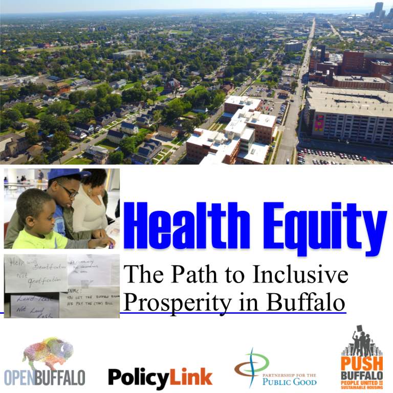 Health Equity: The Path to Inclusive Prosperity in Buffalo