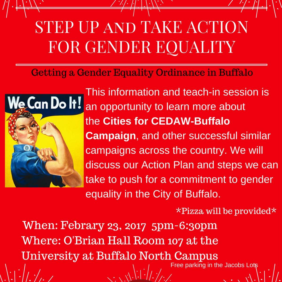 Step Up And Take Action For Gender Equality - Open Buffalo - Buffalo, NY