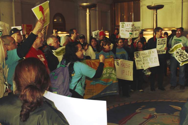 The #FightFor15 Occupies the Capitol