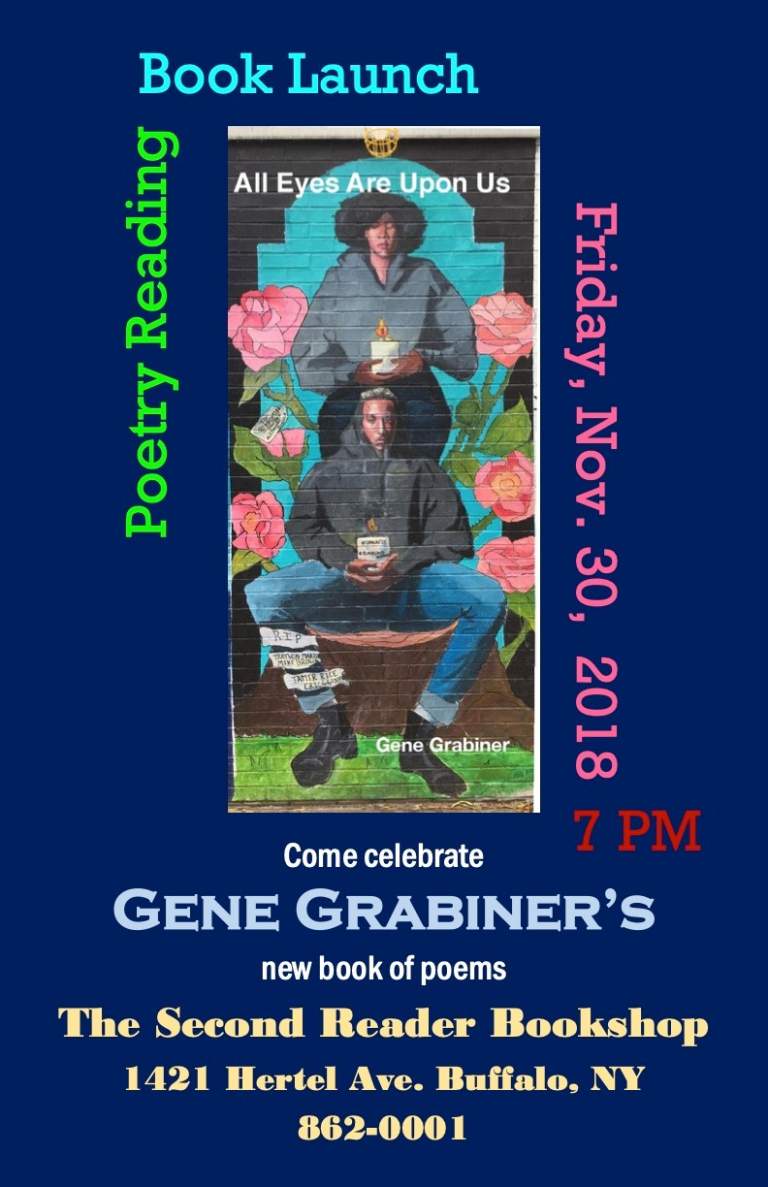 Book Launch & Reading for Gene Grabiner's All Eyes Are Upon Us