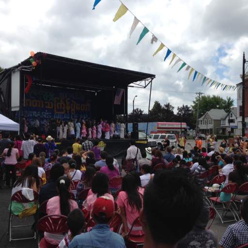 Water Festival stage.