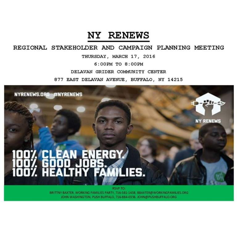 NY Renews Regional Stakeholder & Campaign Planning Meeting