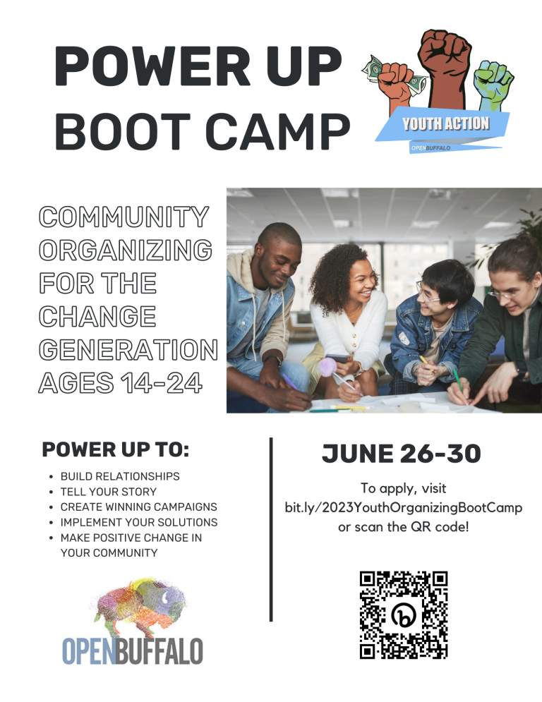 Sign up today Power Up Summer Boot Camp for WNY Youth Open Buffalo