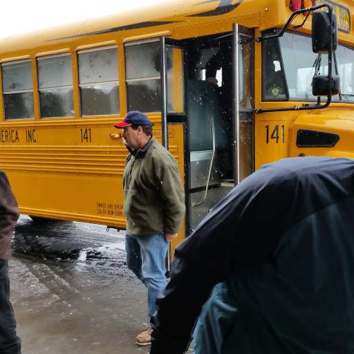 A stop on CEJ's Magic School Bus Tour.