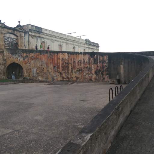 A scene from Old San Juan.