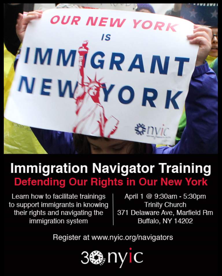 Immigration Navigator Training: Defending our rights in our New York