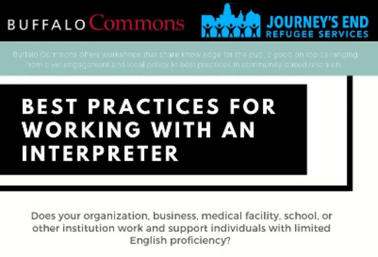 Best Practices for Working with an Interpreter