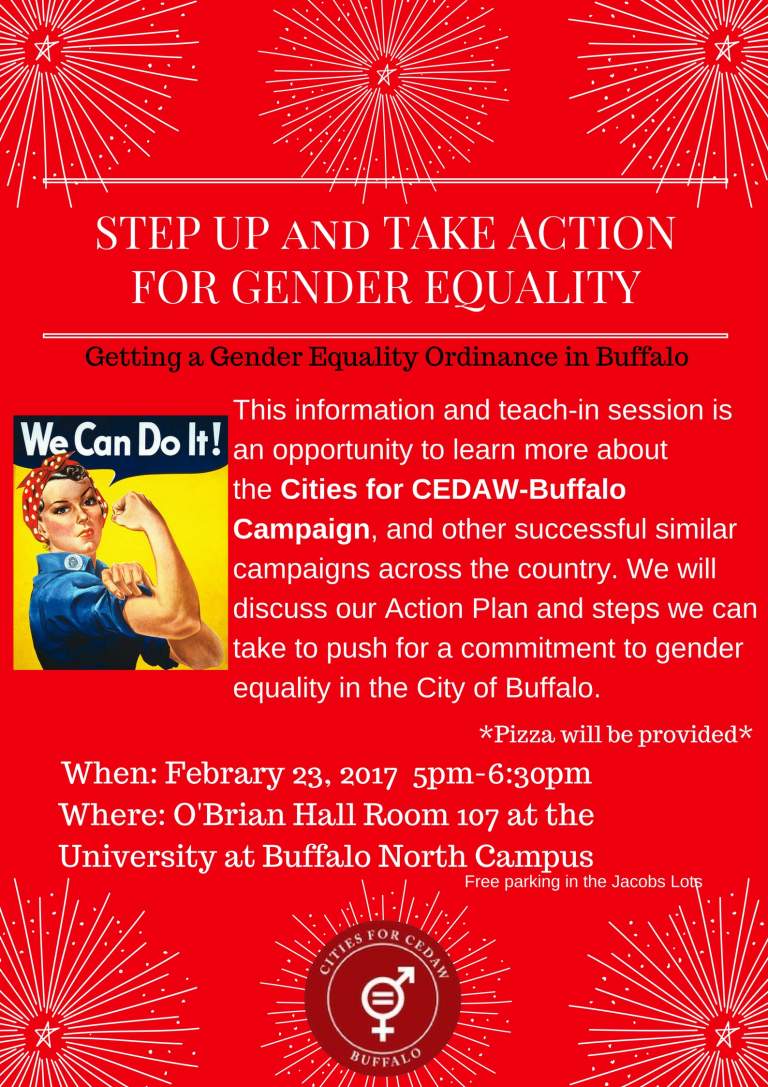 Step Up and Take Action for Gender Equality