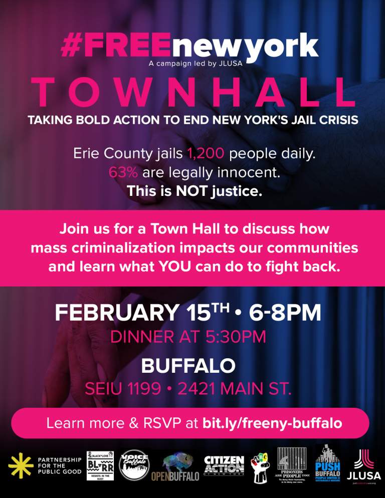 #FREEnewyork Buffalo Town Hall