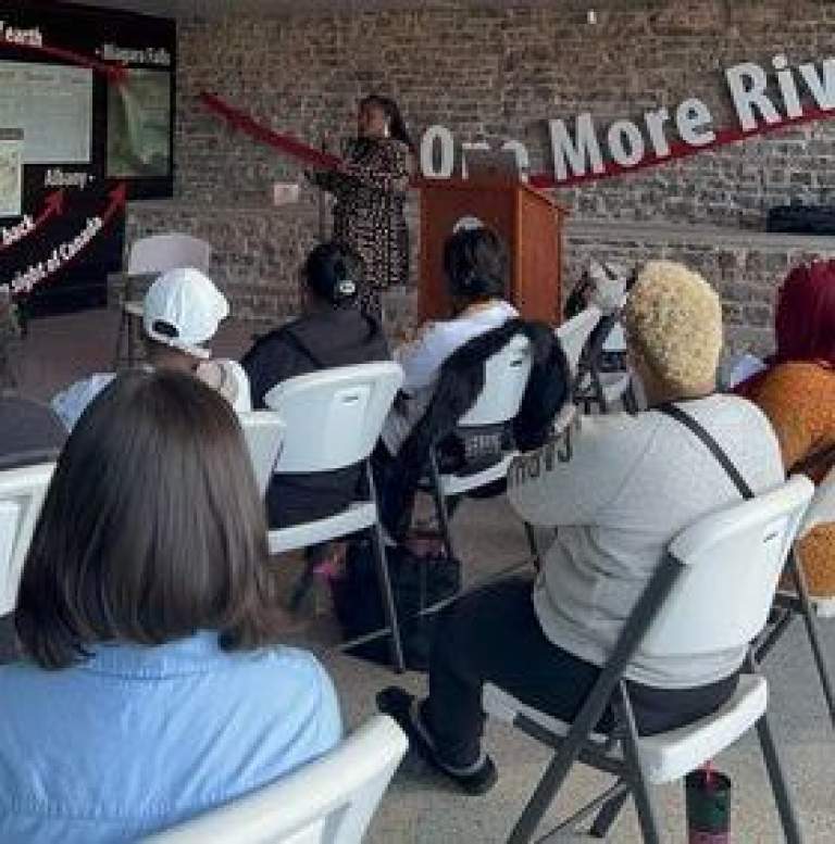 Executive Director Franchelle Parker Delivers Keynote on Black Maternal Health in Niagara Falls