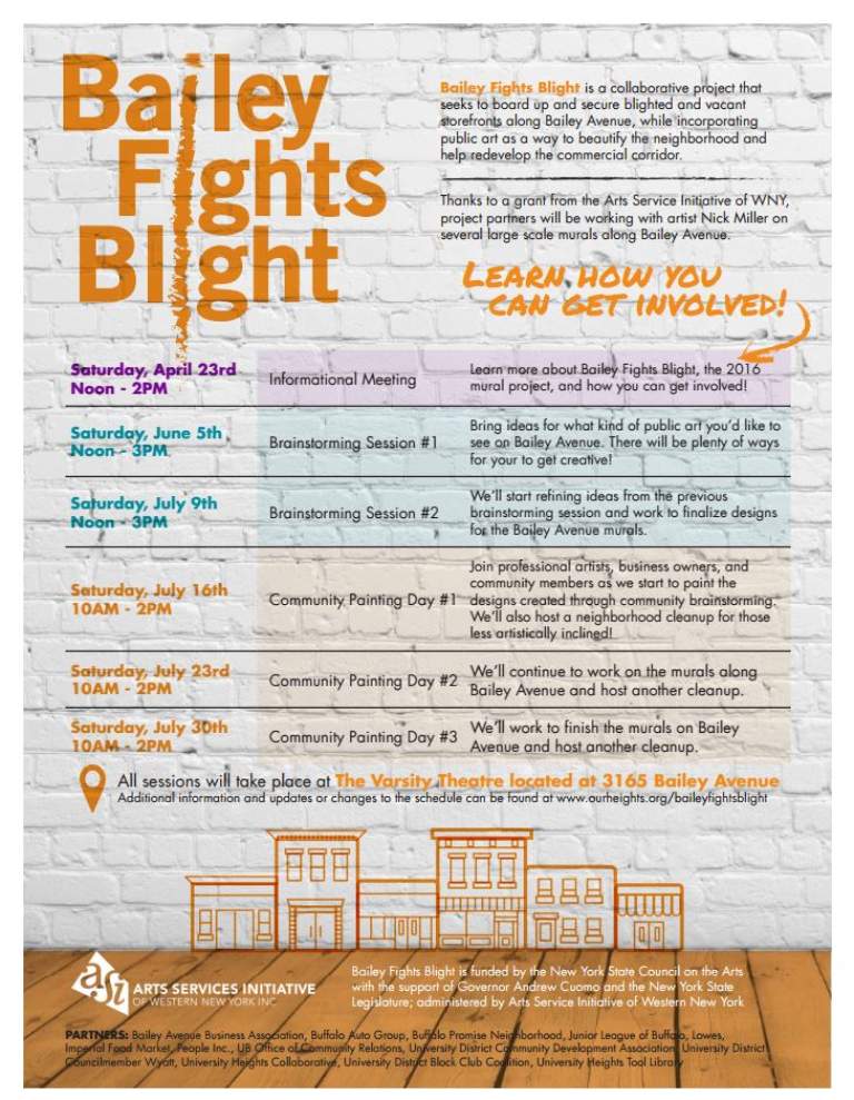 Bailey Fights Blight: Community Painting Day