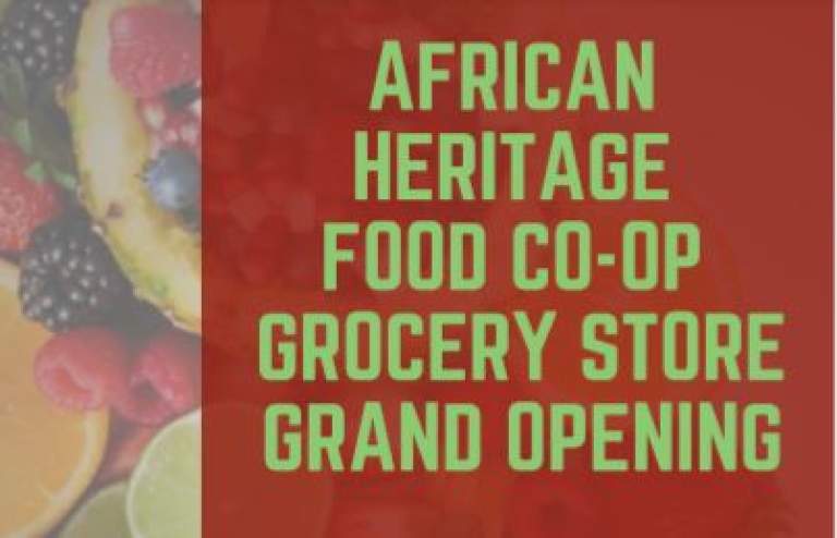 African Heritage Food Co-Op: Grand Opening