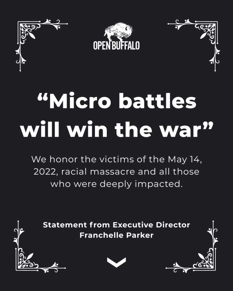 Statement from Executive Director Franchelle Parker: 