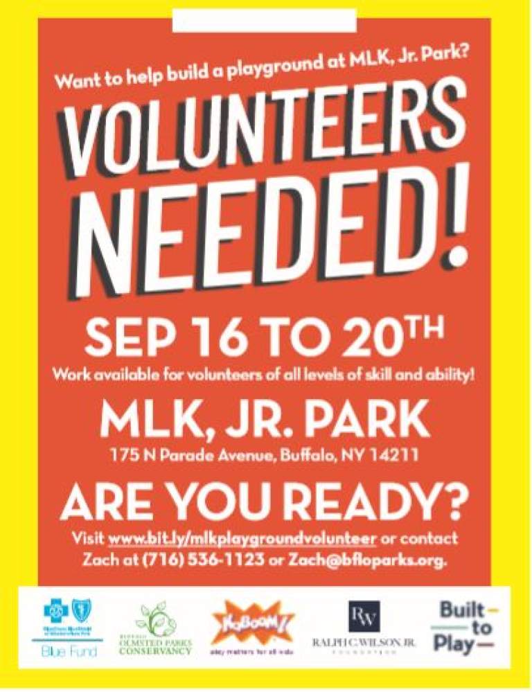 KaBoom! Playground Build Day for MLK Park!
