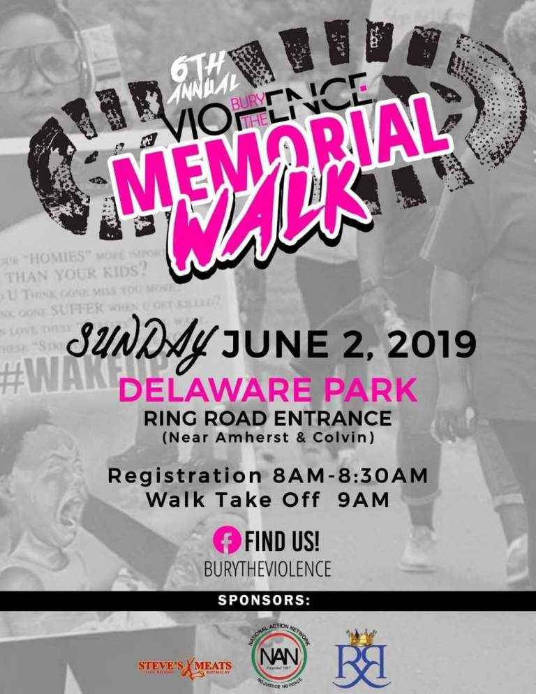 6th Annual Bury the Violence Memorial Walk