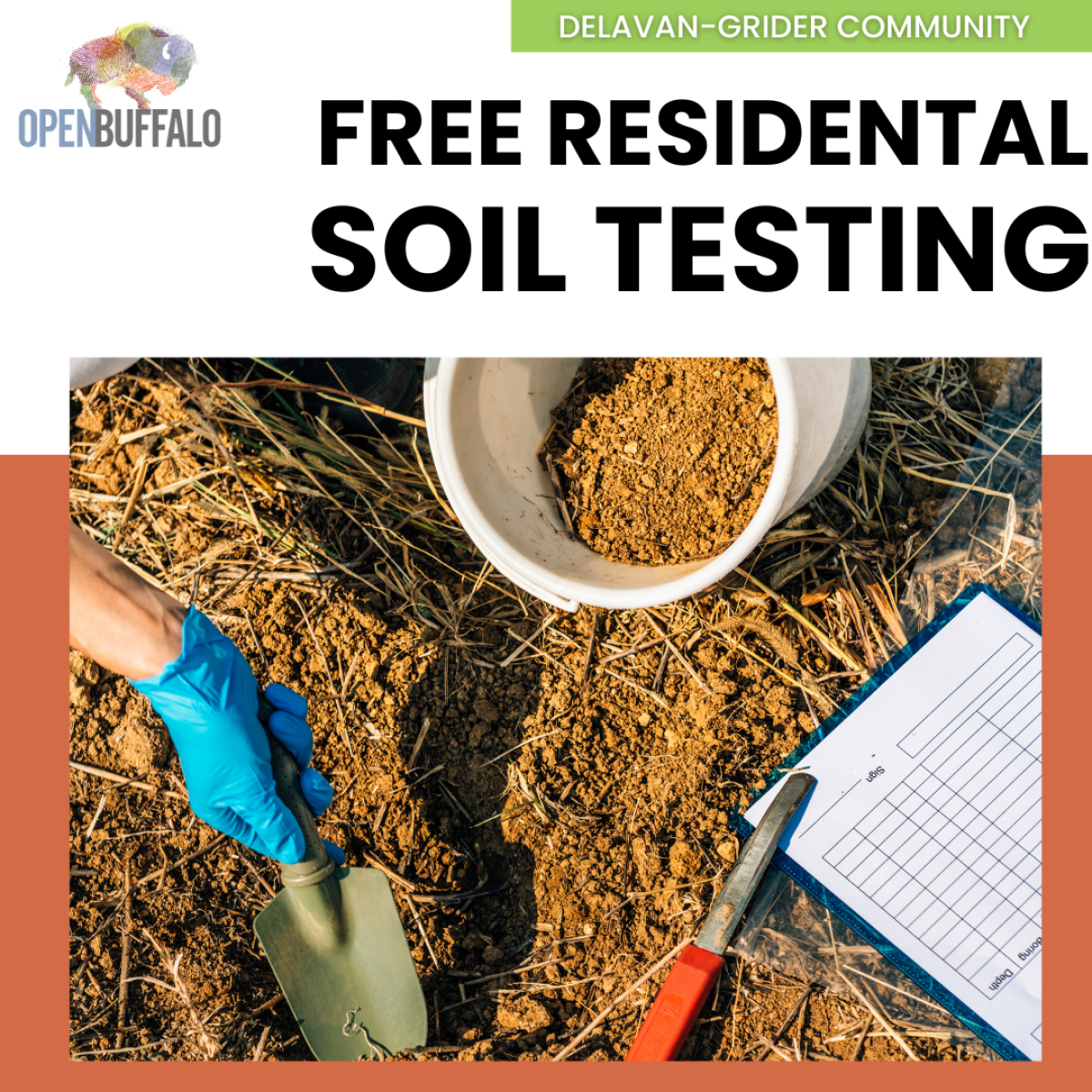 FREE Residential Soil Sampling Open Buffalo Buffalo, NY