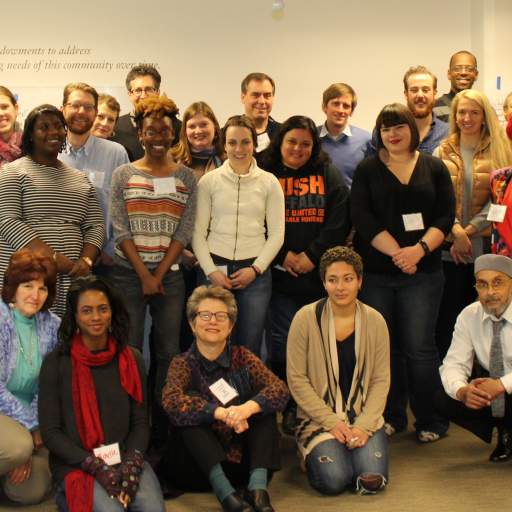 Participants in the Open Buffalo/Dismantling Racism Works workshop, held Jan. 29-30.
