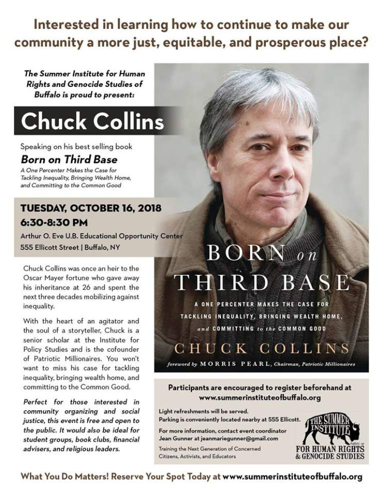 An Evening with Activist Chuck Collins