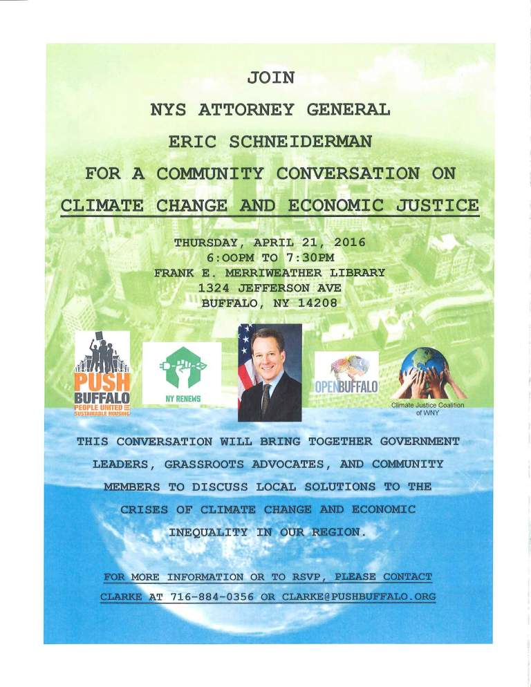 Community Conversation on Climate Change and Economic Justice