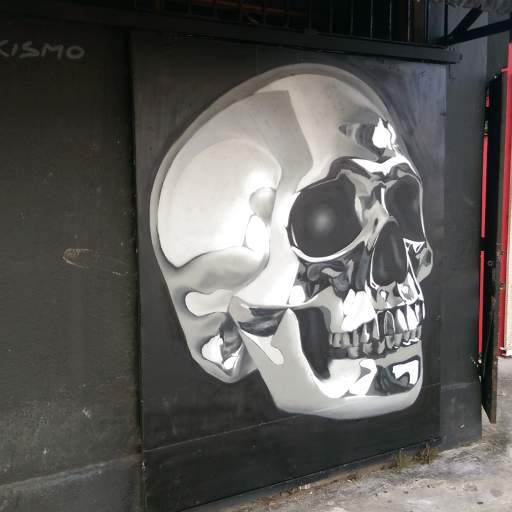 Street art in the Santurce neighborhood of San Juan.