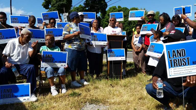 “Land Trust, Not Land Rush” Puts Spotlight on 200-Plus Vacant Lots in Fruit Belt