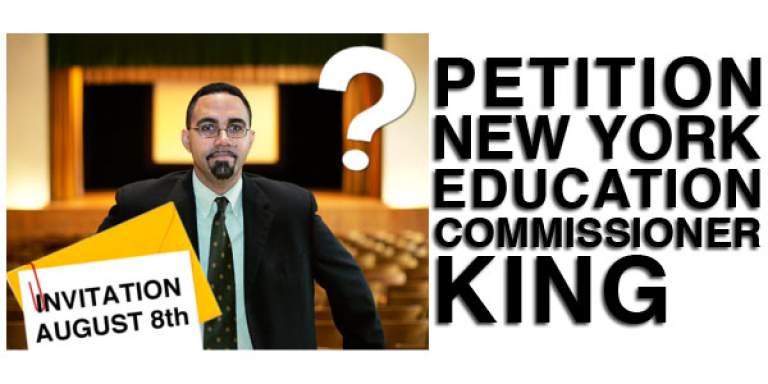 Petition NY Education Commissioner