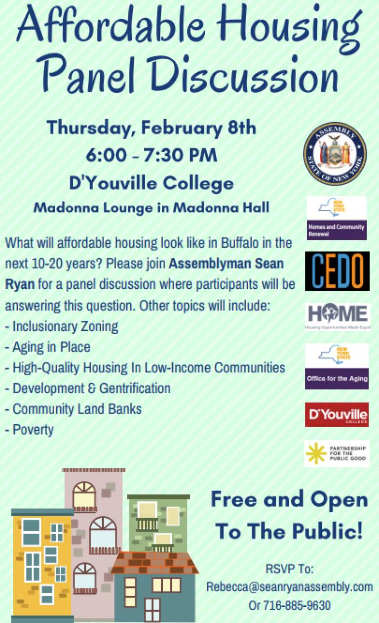 Affordable Housing for all in Buffalo: A Panel Discussion