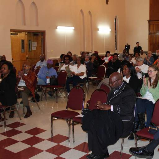 The May 4 Ellicott District Stakeholders meeting addressed the effects of gentrification.