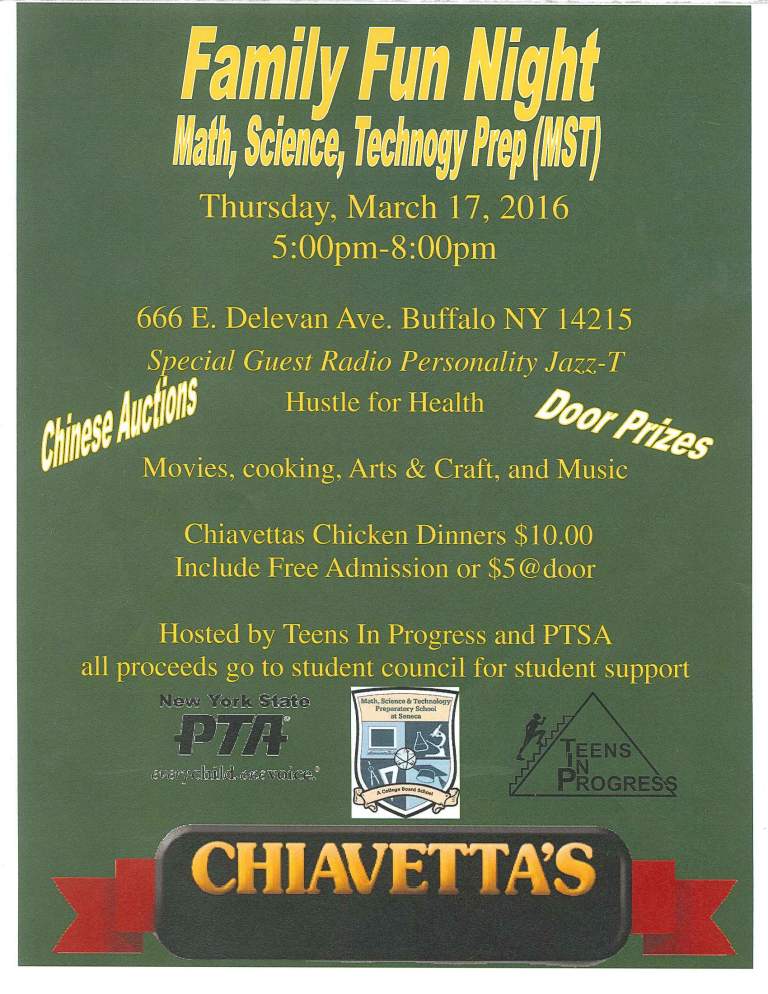 Family Fun Night: Math, Science, Technology Prep