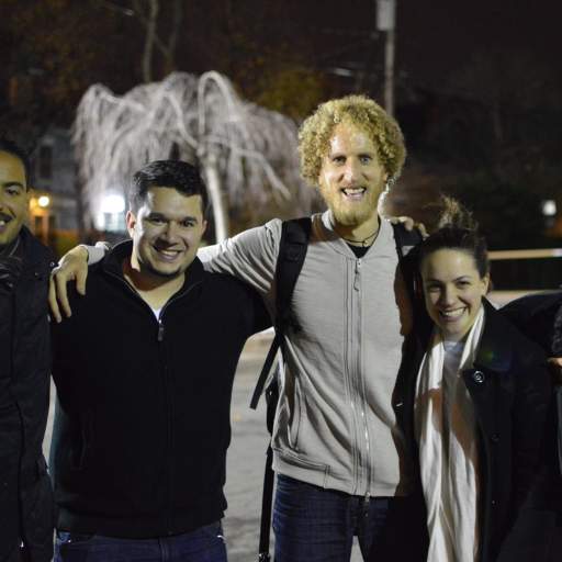 Abel Cano, Art Reyes and Jacob Waxman (Leading Change Network), and Erin Heaney (Clean Air Coalition of WNY).