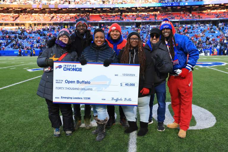 Open Buffalo receives Inspire Change Grant from Buffalo Bills Foundation