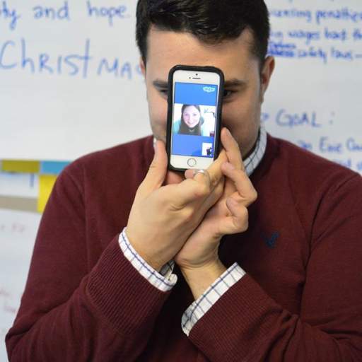 Art Reyes of the Leading Change Network and Liz Smith Rossiter of WNYCOSH.