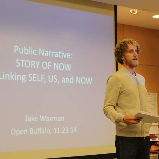 Jacob Waxman of the Leading Network trains Emerging Leaders in public narrative.