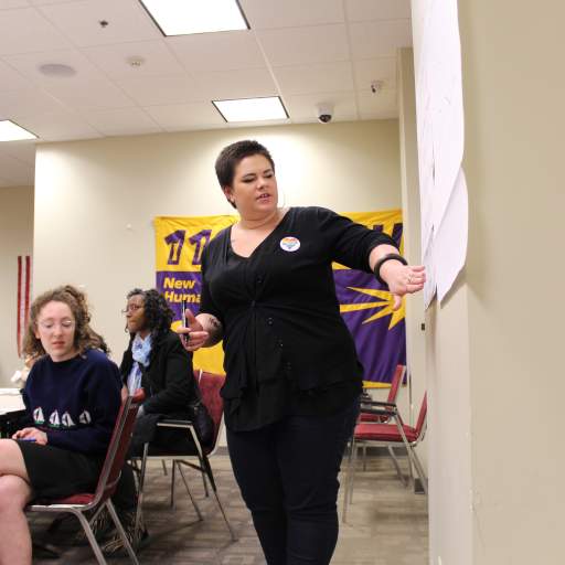 Group session at the Feb. 23 surveyor training.