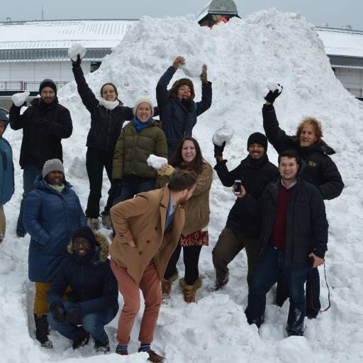 Visiting Leading Change trainers and Buffalo-based coaches conquered "Snowvember."