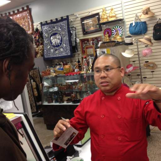 A shop owner explains some of his process.