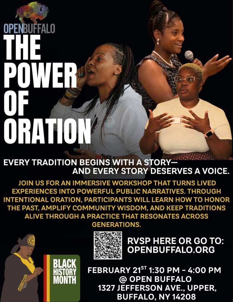 Coming Feb. 21: Power of Oration Workshop